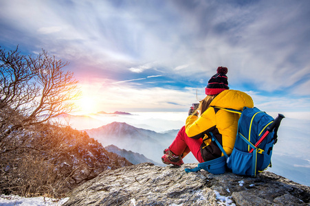 登山手机图片