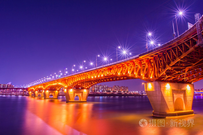 圣水大桥在首尔韩国