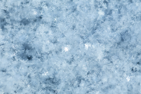 雪面特写镜头