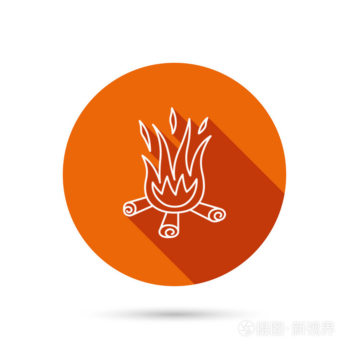 篝火图标.火象星座