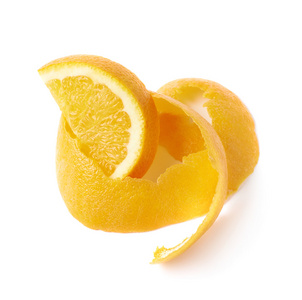 橙片及果皮分离