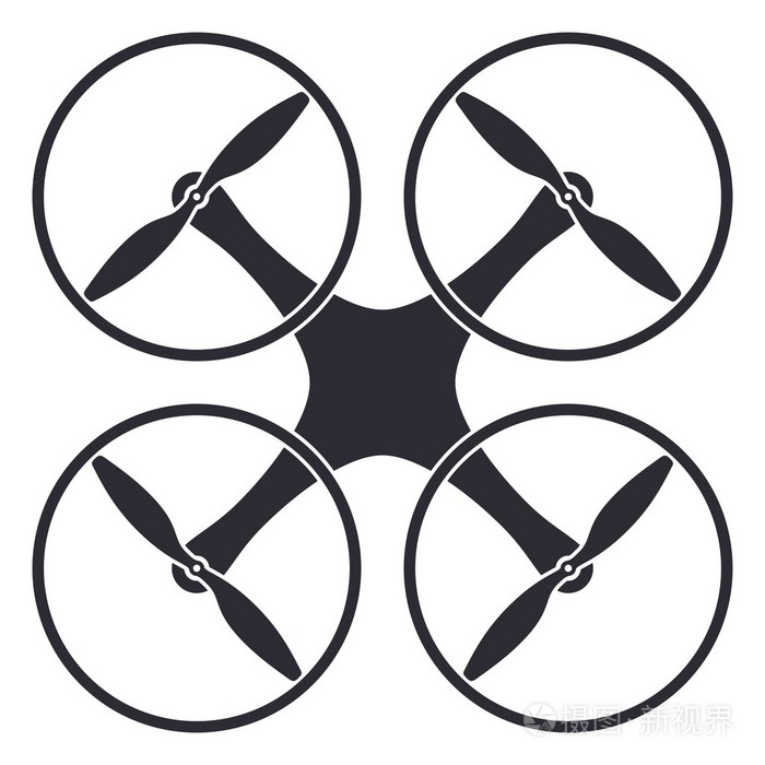 矢量无人机图标