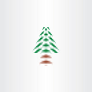 圣诞树矢量设计元素图标