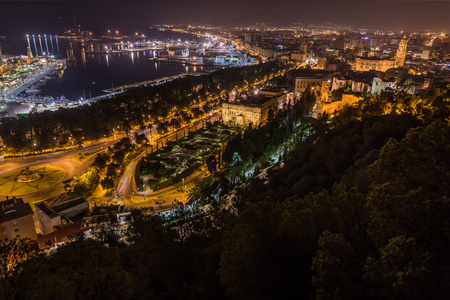 夜未央的马拉加市