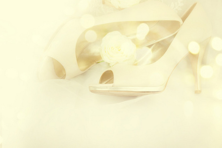 对于特殊事件或婚礼白鞋