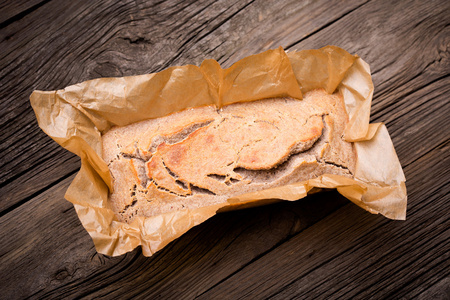 天然自制美味荞麦面包