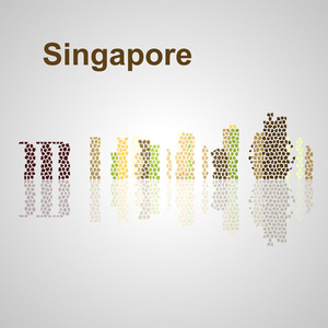 您设计的的新加坡天际线