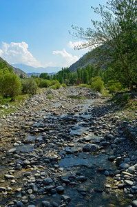 吉尔吉斯斯坦山区河