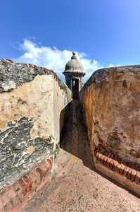 埃尔莫罗城堡，圣胡安，波多黎各