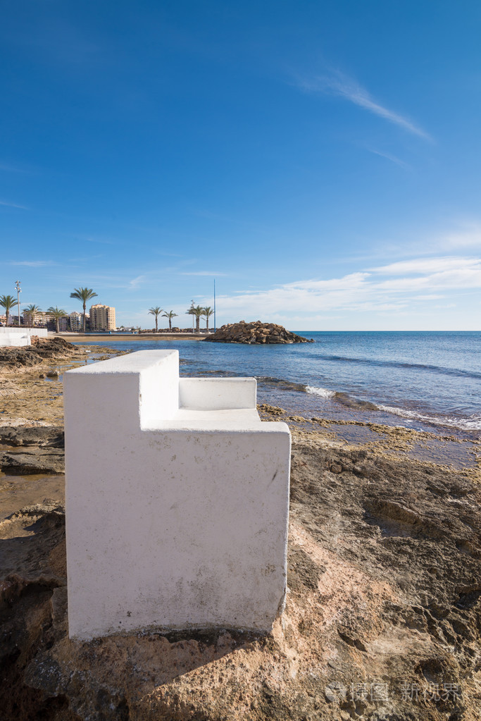 瓦伦西亚海滩视图