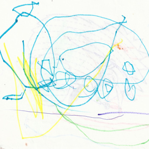 婴儿艺术绘画图片