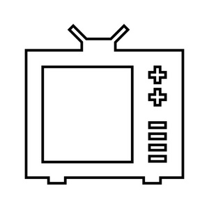 电视线图标