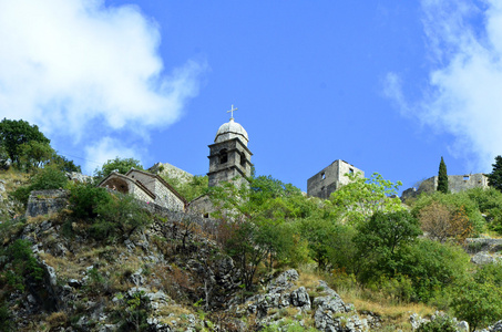 老教堂内 stari grad 武士 黑山