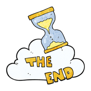 卡通女人看沙漏在白色背景上隔离的卡通沙漏人形沙漏卡通推荐排序热门