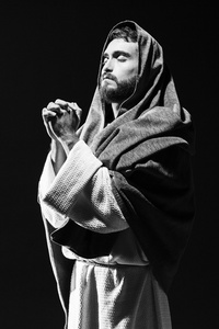 耶稣祈祷的形象照片