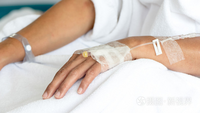 静脉注射生理盐水住院病人(iv)