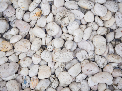 海石背景卵石石。