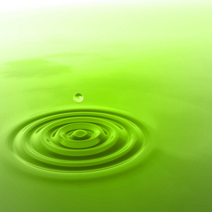绿色的液体倒掉