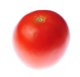 番茄在白色隔离