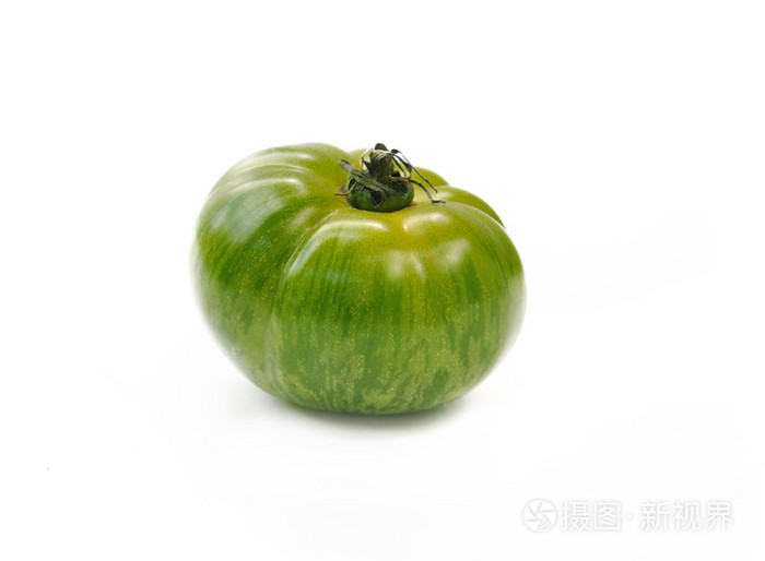 绿色斑马番茄