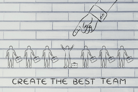 概念创建最好的团队