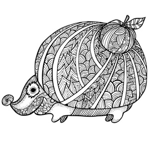 刻的刺猬图图片-刻的刺猬图素材-刻的刺猬图插画-摄图新视界