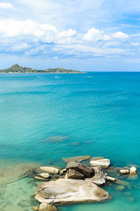 海滩和热带海