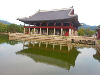 在韩国首尔景福宫