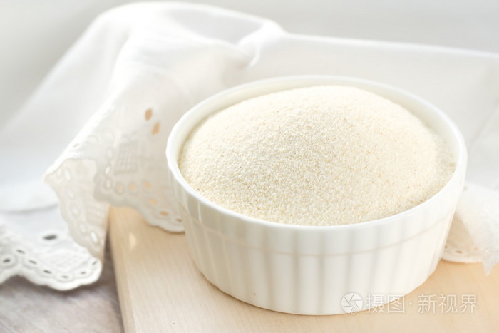在一碗粗面粉