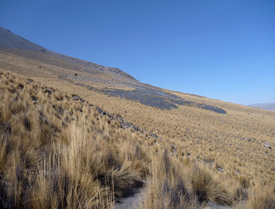 阿维皮帕火山上方的 el misti 火山