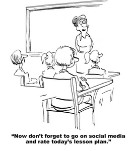 社会媒体教师课程计划图片