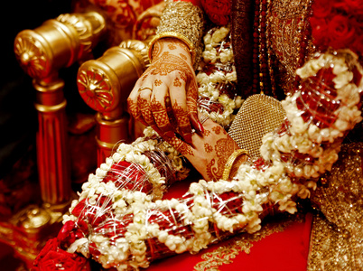 印度新娘手