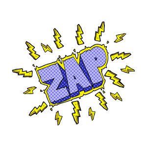 卡通 zap 符号