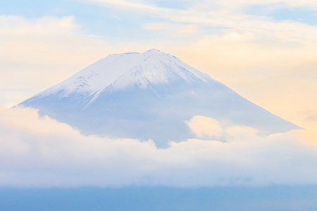 富士山的美景