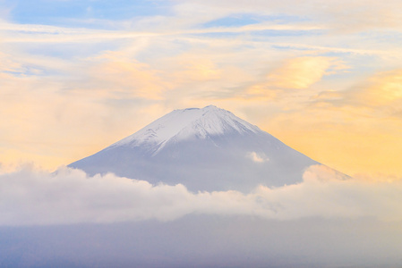 富士山的美景