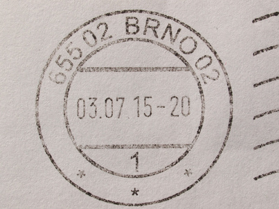 捷克共和国布拉格2015年7月中国保监会捷克共和国布尔诺的邮资计