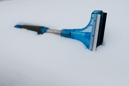 雪和冰车清洁工