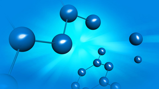 分子，Dna 和原子模型