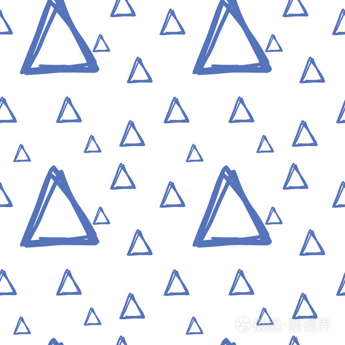 无缝模式与简单手工绘制形状