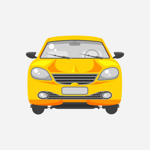 卡通汽车车头图片