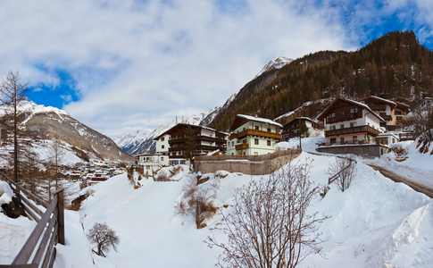 高山滑雪度假村 solden 奥地利