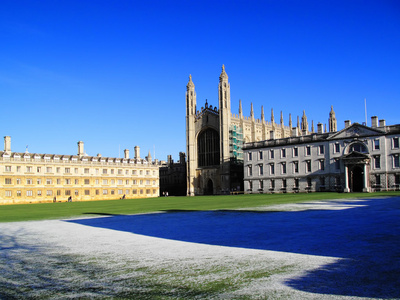 国王学院和剑桥大学克莱尔学院图片