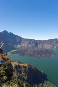 瑞嘉尼山，龙目岛