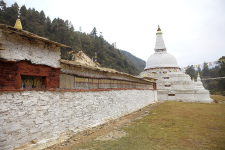 佛塔 Kharo Casho，Chendebji 不丹