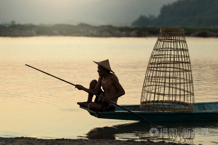生活方式渔夫老