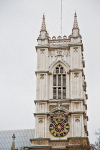 伦敦南华克大教堂门英格兰老建筑