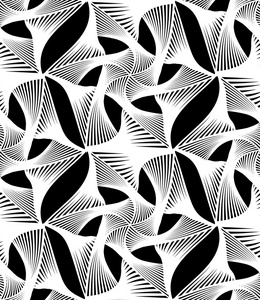 互连纹理矢量现代无缝几何模式 web,黑色和白色抽象几何背景,枕头打印