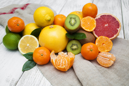 柑橘类的水果