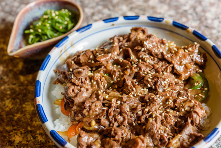 日本炖牛肉饭