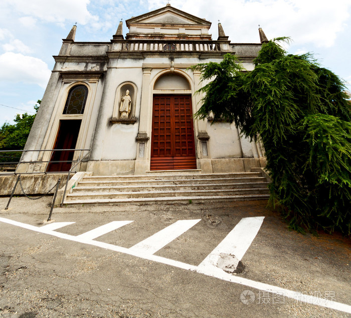 历史欧洲老基督徒古代在意大利米兰短文